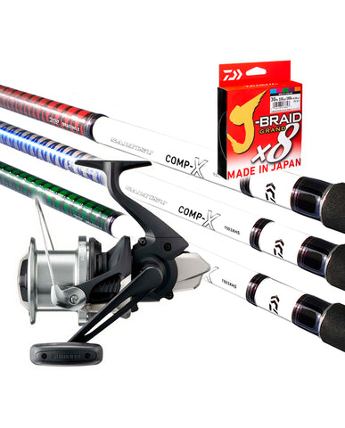 Comp-X 15ft Surf Rod - Beastmaster 14000 XC Long Cast Reel