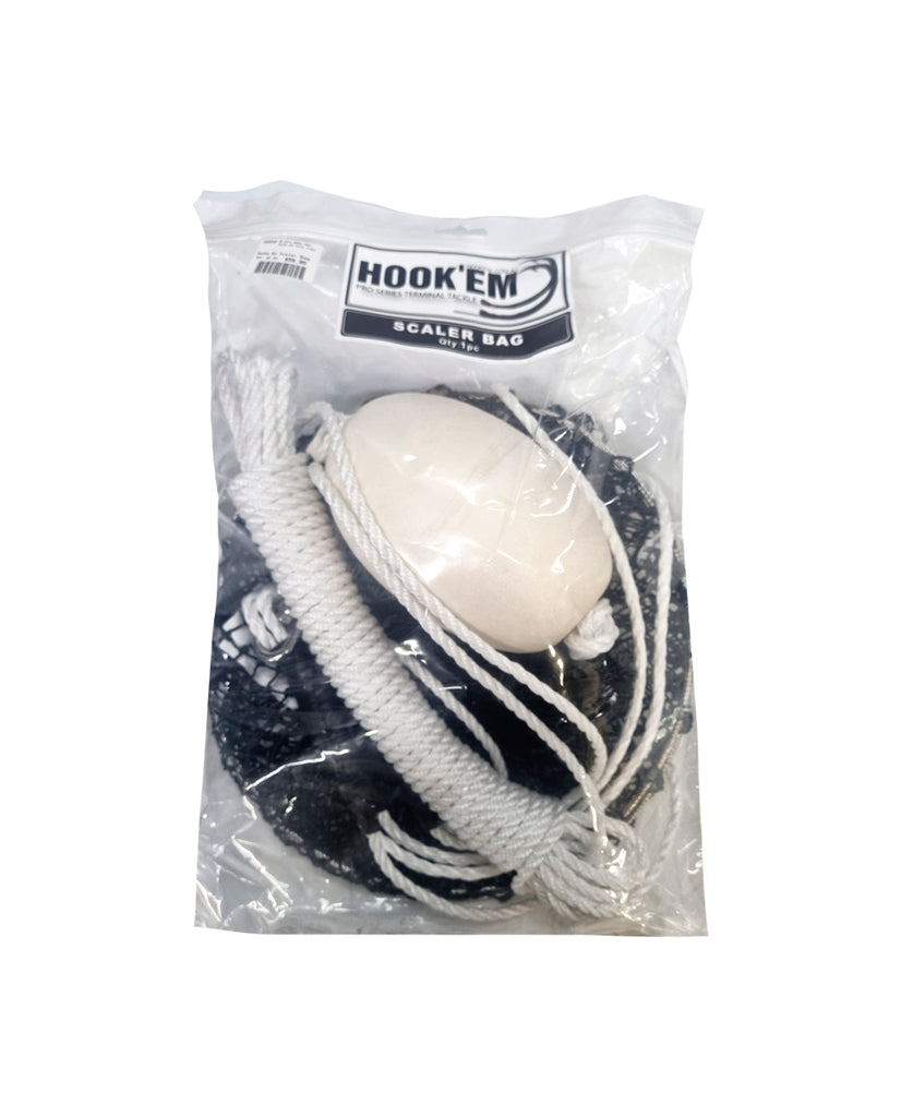 Hookem Fish Scaler Bag 10mm Mesh – Get Wet Outdoors