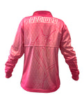 Long Sleeve Fishing Polo Shirt UPF50+ Pink