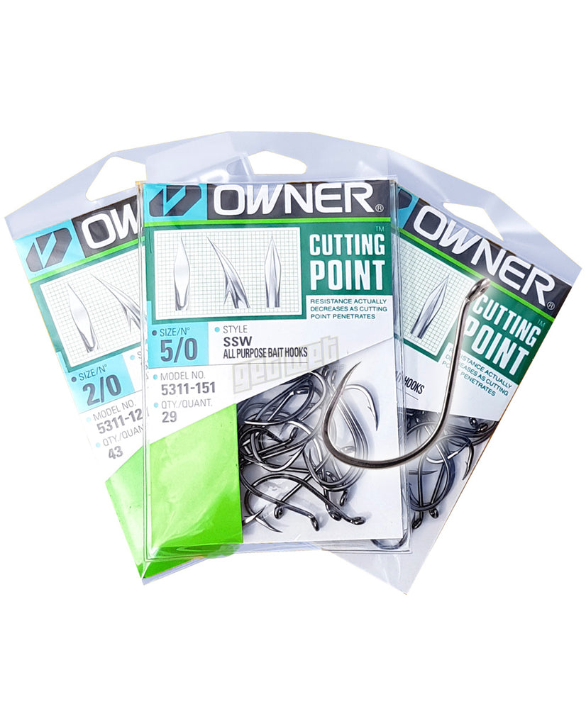Owner SSW Cutting Point Pro Pack Hooks – Get Wet Outdoors
