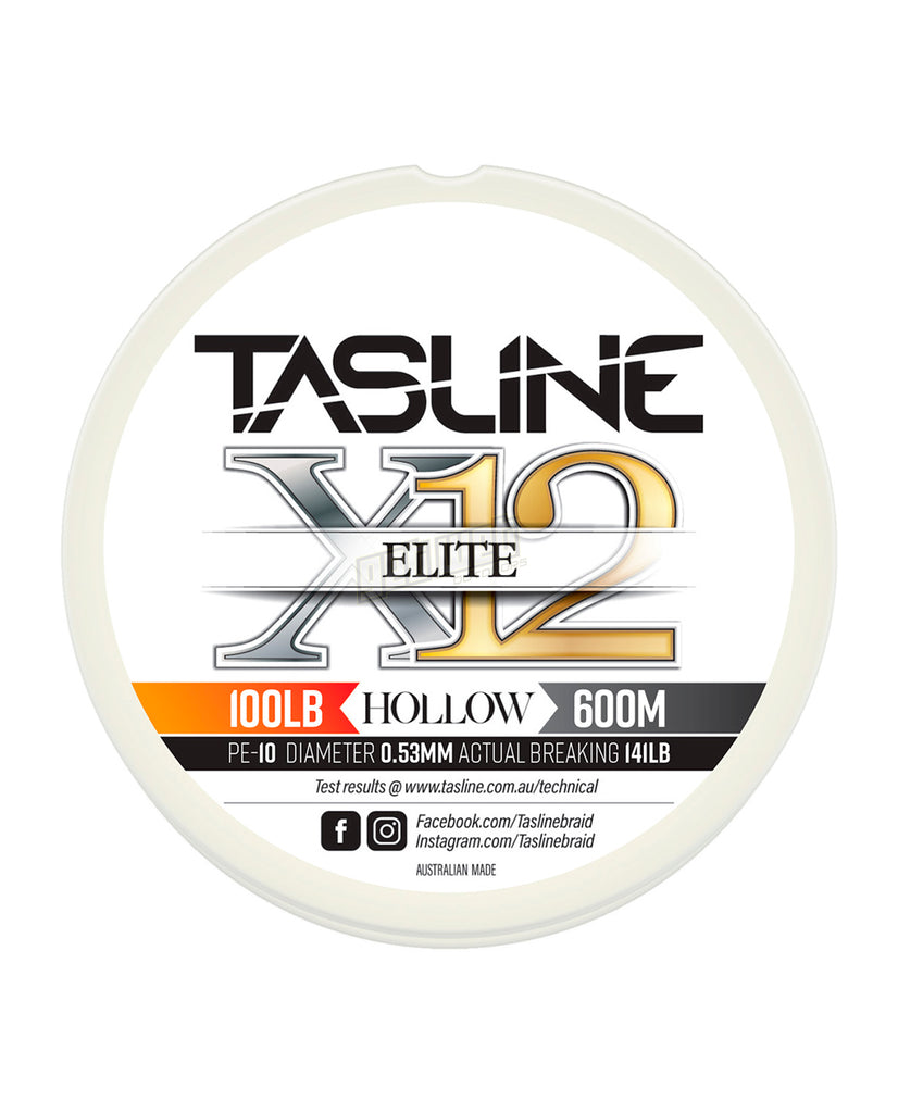 Tasline Elite Hollow Core White 1000m – Get Wet Outdoors